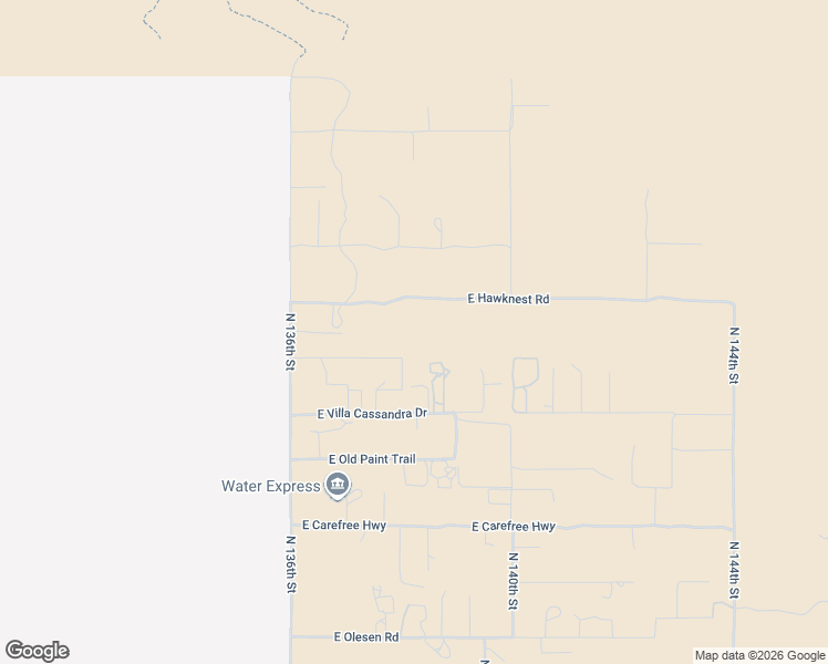 map of restaurants, bars, coffee shops, grocery stores, and more near 13849 East Hawknest Road in Scottsdale