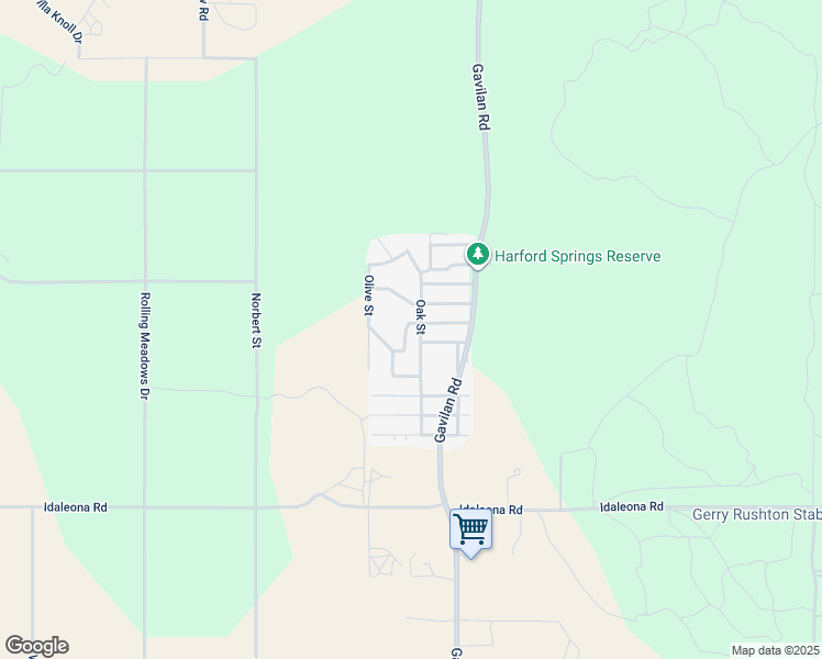 map of restaurants, bars, coffee shops, grocery stores, and more near 17105 Aragon Drive in Perris