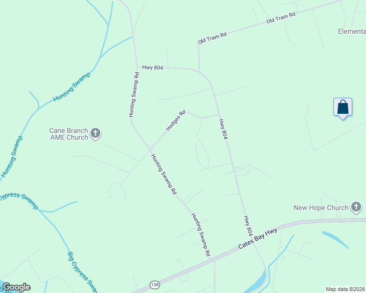 map of restaurants, bars, coffee shops, grocery stores, and more near 5905A Hodges Road in Conway