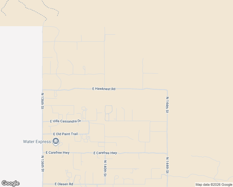 map of restaurants, bars, coffee shops, grocery stores, and more near 14001 East Hawknest Road in Scottsdale