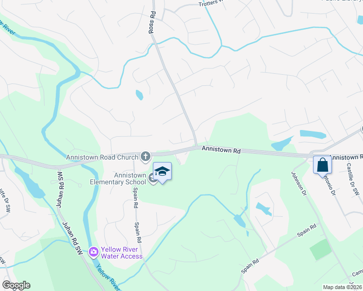 map of restaurants, bars, coffee shops, grocery stores, and more near 4472 Madison Run Place in Snellville