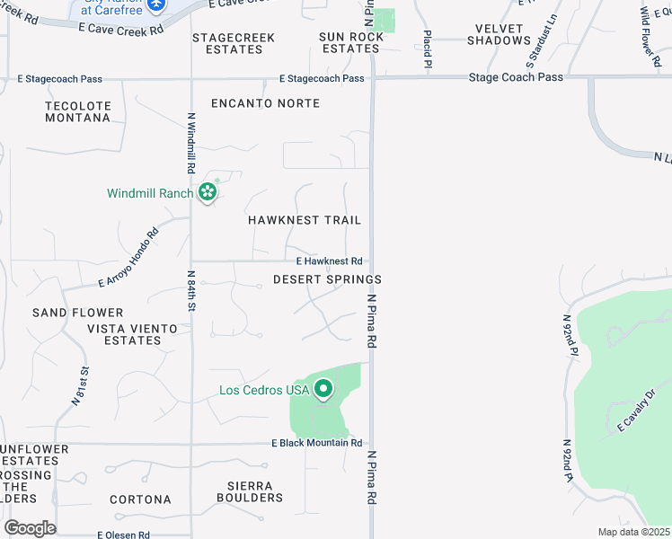map of restaurants, bars, coffee shops, grocery stores, and more near 8757 East Arroyo Seco Road in Scottsdale
