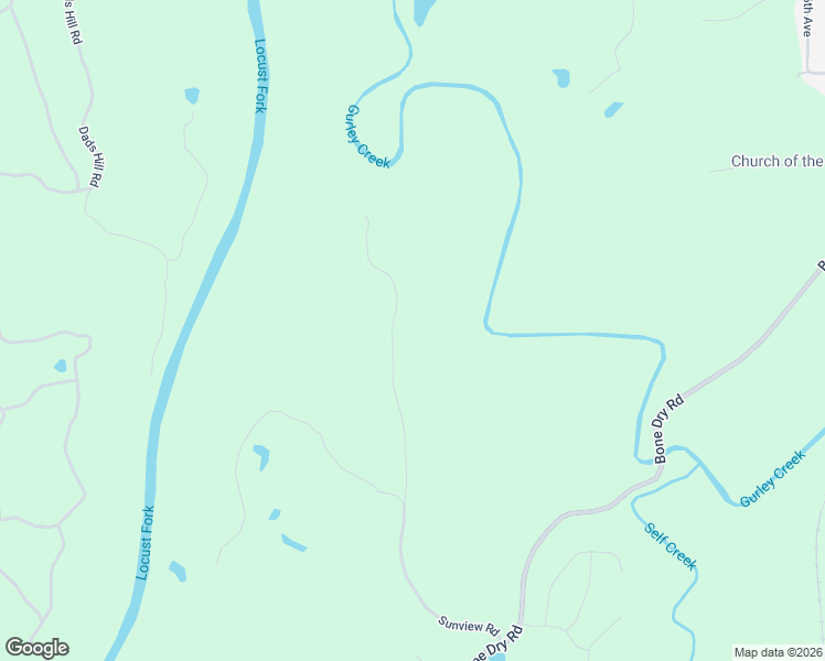 map of restaurants, bars, coffee shops, grocery stores, and more near 9300 Sunview Road in Warrior