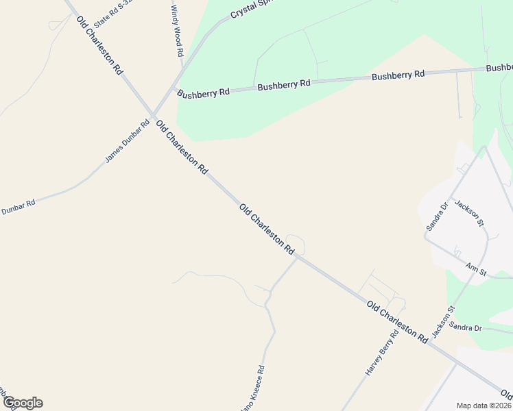 map of restaurants, bars, coffee shops, grocery stores, and more near 960 Old Charleston Road in Pelion