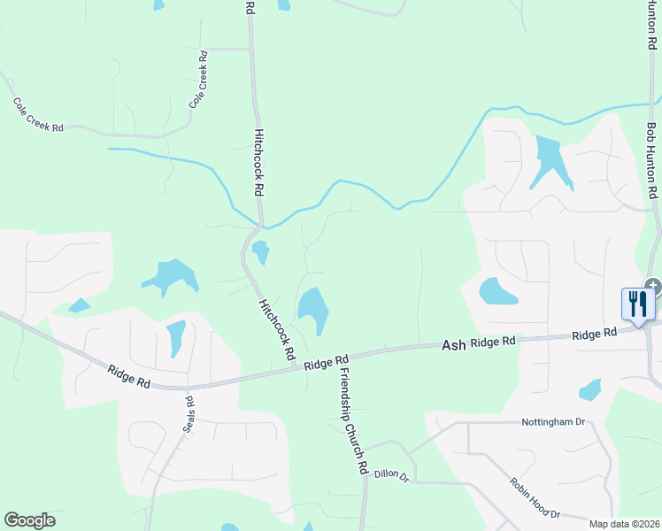 map of restaurants, bars, coffee shops, grocery stores, and more near 247 Mary Lane in Dallas