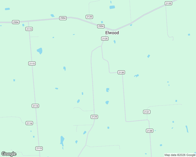 map of restaurants, bars, coffee shops, grocery stores, and more near 2692 County Road 2125 in Ivanhoe