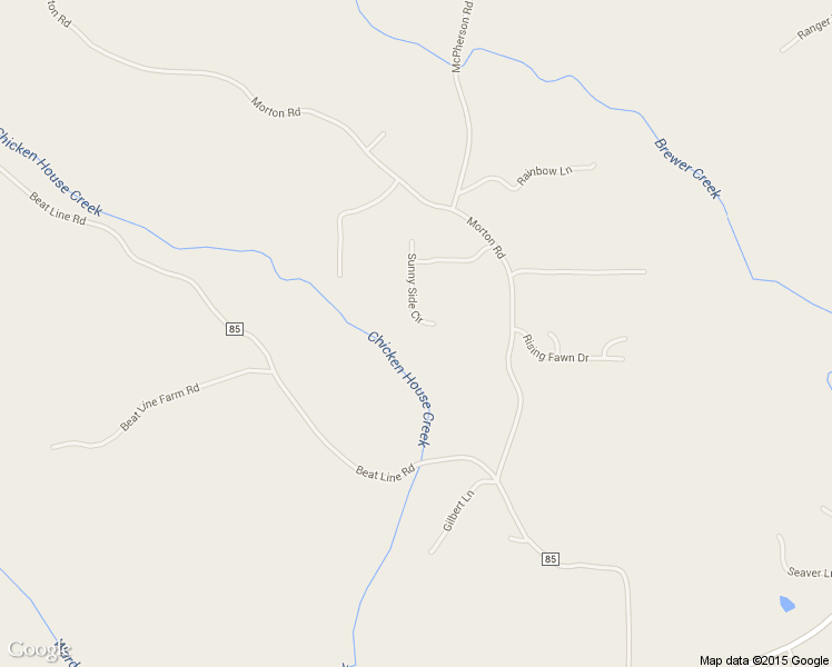 map of restaurants, bars, coffee shops, grocery stores, and more near 4356 Sunny Side Circle in Warrior