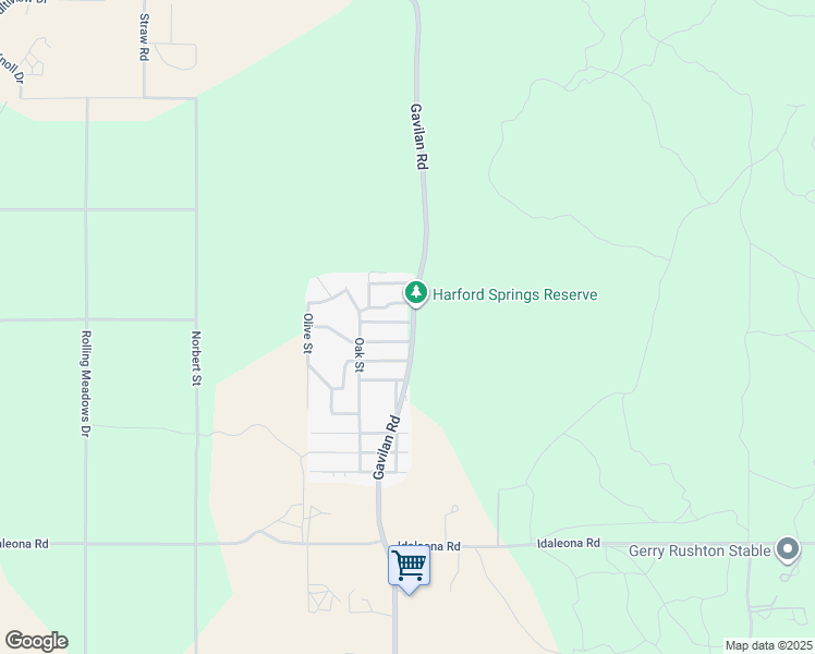 map of restaurants, bars, coffee shops, grocery stores, and more near 17245 Palomas Drive in Perris