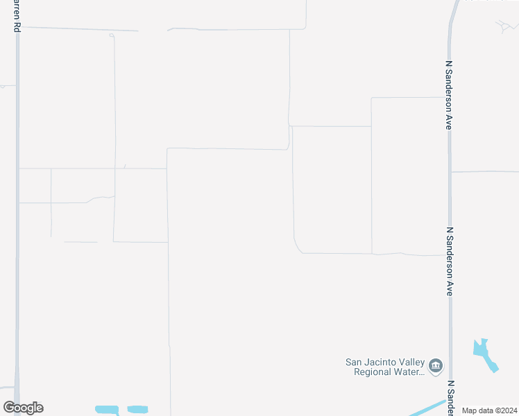 map of restaurants, bars, coffee shops, grocery stores, and more near Thunder Trail in San Jacinto