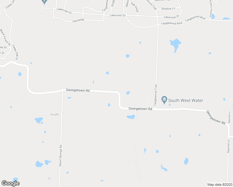 map of restaurants, bars, coffee shops, grocery stores, and more near 1595 Georgetown Road in Pottsboro