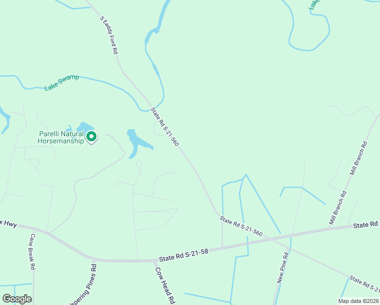 map of restaurants, bars, coffee shops, grocery stores, and more near 451 South Eaddy Ford Road in Johnsonville
