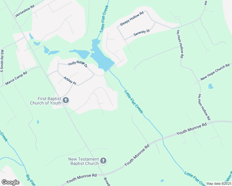 map of restaurants, bars, coffee shops, grocery stores, and more near 1609 Holly Ridge Drive in Loganville