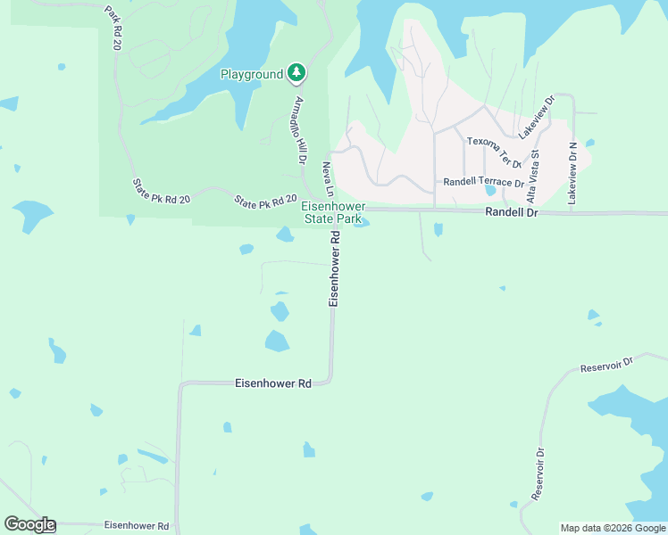 map of restaurants, bars, coffee shops, grocery stores, and more near 898 Eisenhower Rd in Denison