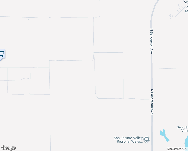 map of restaurants, bars, coffee shops, grocery stores, and more near 1380 North Sanderson Avenue in San Jacinto