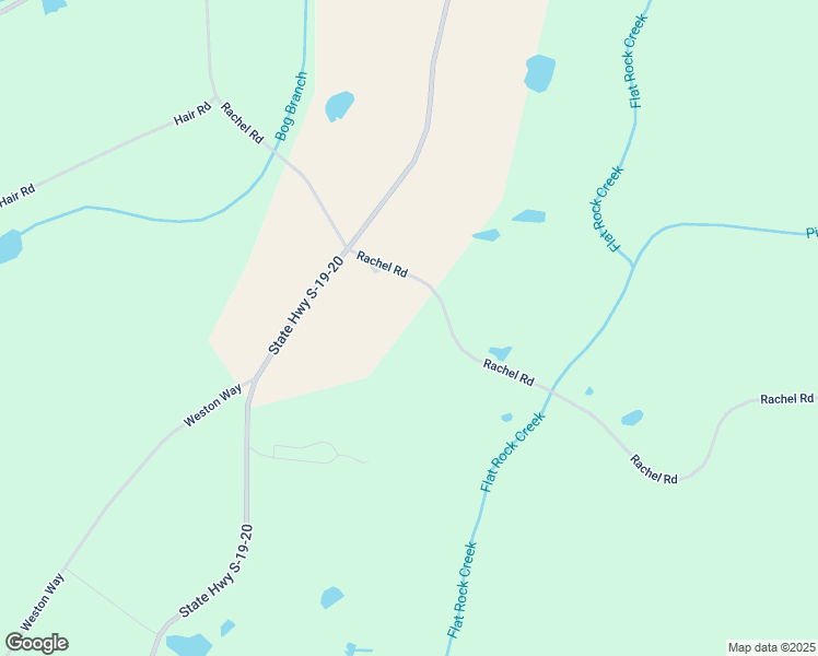 map of restaurants, bars, coffee shops, grocery stores, and more near 136 Rachel Road in Ridge Spring
