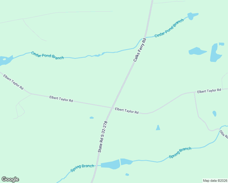 map of restaurants, bars, coffee shops, grocery stores, and more near 3568 Calks Ferry Road in Pelion