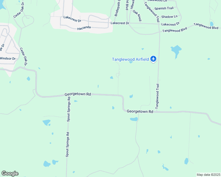 map of restaurants, bars, coffee shops, grocery stores, and more near 1893 Georgetown Road in Pottsboro