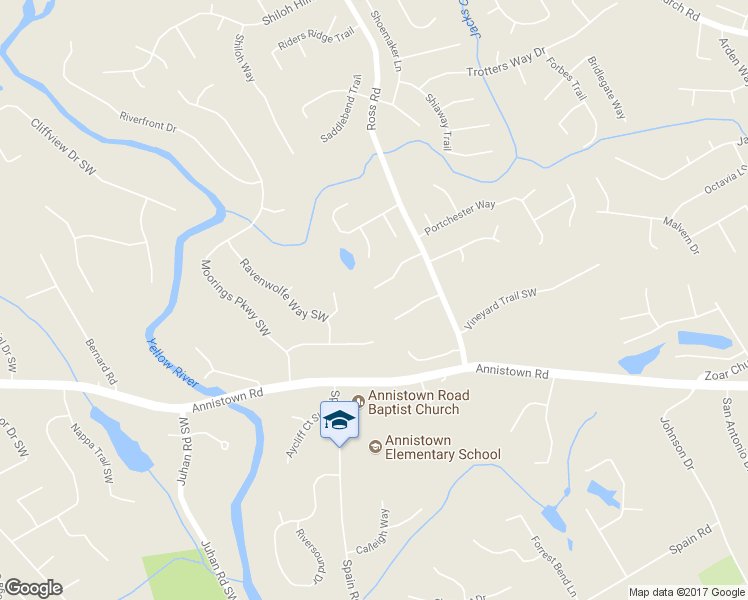 map of restaurants, bars, coffee shops, grocery stores, and more near 4476 Old Country Way Southwest in Snellville