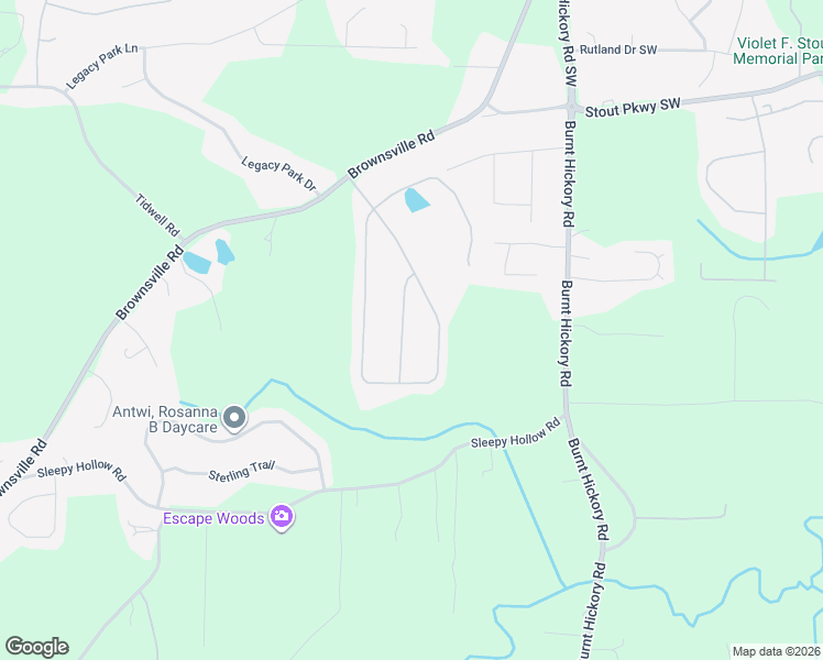 map of restaurants, bars, coffee shops, grocery stores, and more near 141 Katrina Drive in Powder Springs