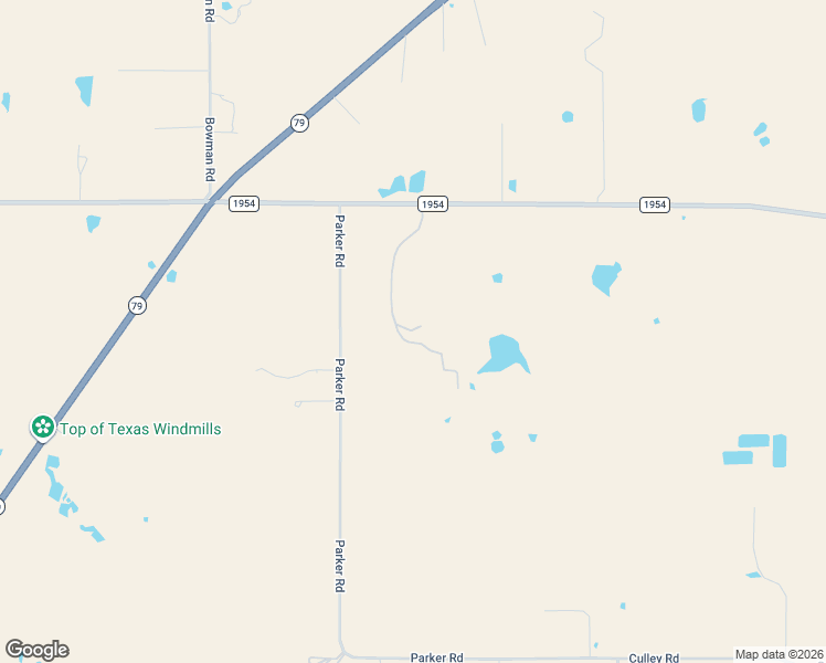 map of restaurants, bars, coffee shops, grocery stores, and more near 2-6 Parker Road in Wichita Falls