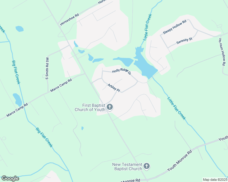 map of restaurants, bars, coffee shops, grocery stores, and more near 1210 Lancelot Court in Loganville