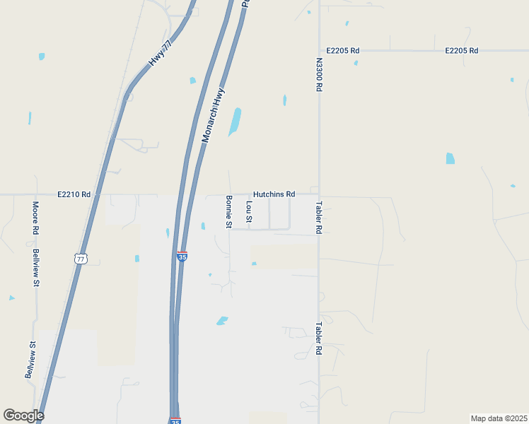 map of restaurants, bars, coffee shops, grocery stores, and more near 18098 Mary Street in Thackerville
