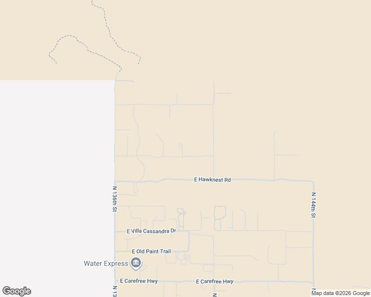 map of restaurants, bars, coffee shops, grocery stores, and more near 35607 North 138th Way in Scottsdale