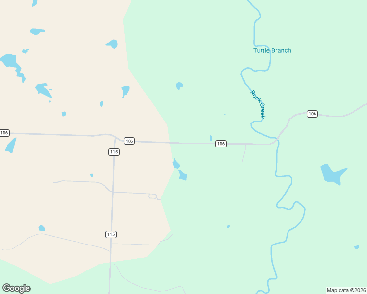 map of restaurants, bars, coffee shops, grocery stores, and more near 2112 County Road 106 in Whitesboro