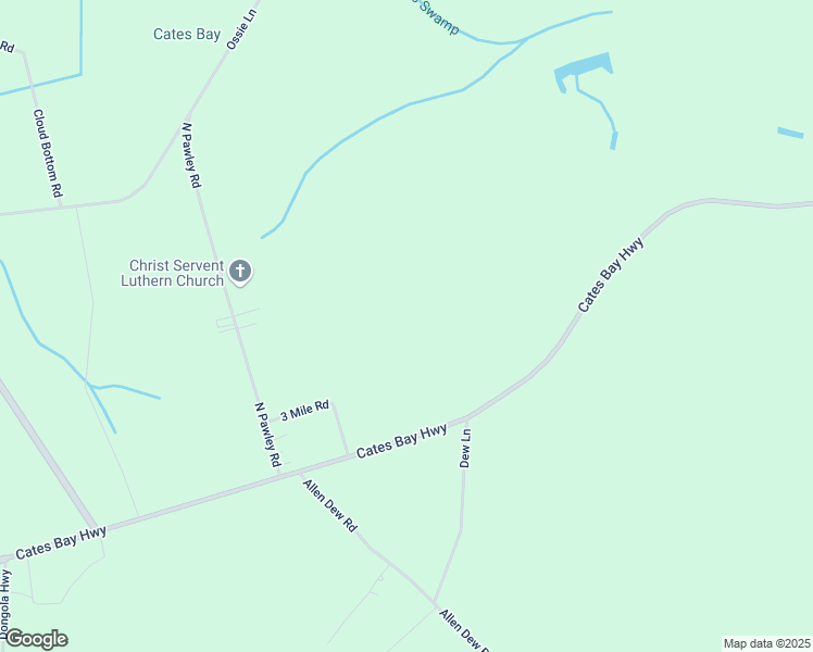 map of restaurants, bars, coffee shops, grocery stores, and more near 3690-3798 Kates Bay Highway in Conway