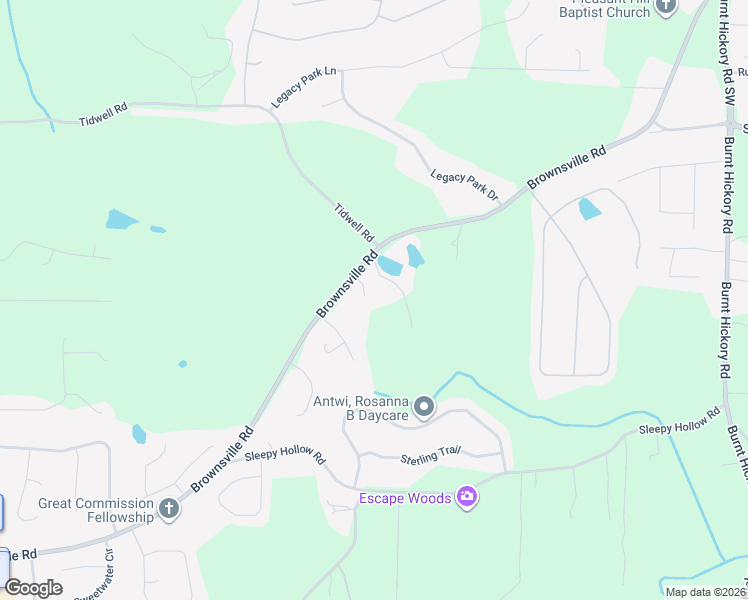 map of restaurants, bars, coffee shops, grocery stores, and more near 65 Logan Lane in Powder Springs