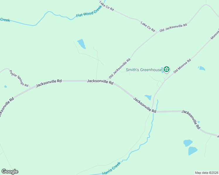 map of restaurants, bars, coffee shops, grocery stores, and more near 5755 Jacksonville Road in Buchanan