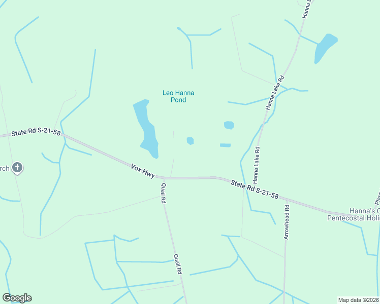 map of restaurants, bars, coffee shops, grocery stores, and more near 2555 Vox Highway in Johnsonville