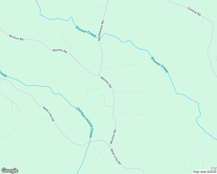 map of restaurants, bars, coffee shops, grocery stores, and more near 1685 Morton Road in Warrior