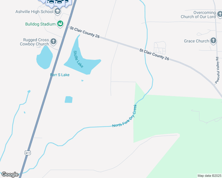 map of restaurants, bars, coffee shops, grocery stores, and more near 232 Wild Rose Trail in Ashville