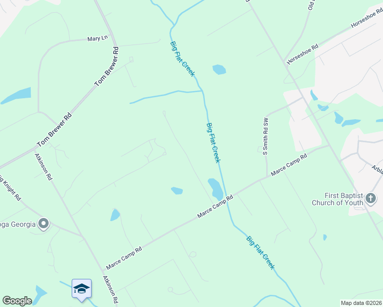 map of restaurants, bars, coffee shops, grocery stores, and more near 3331 Marce Camp Road in Loganville