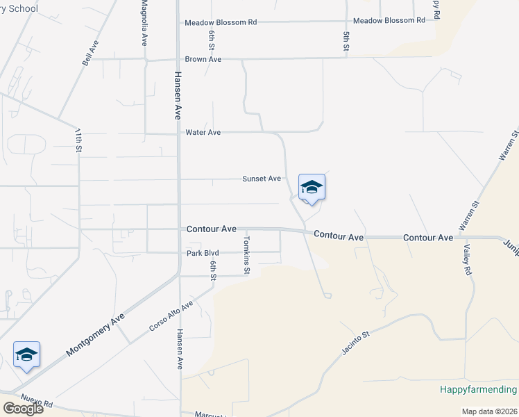 map of restaurants, bars, coffee shops, grocery stores, and more near 31533 Electric Avenue in Nuevo