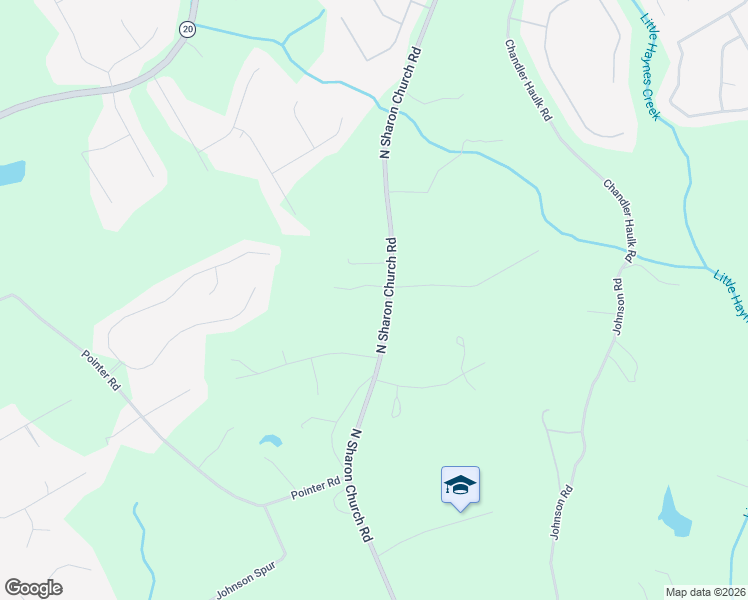 map of restaurants, bars, coffee shops, grocery stores, and more near 3764 North Sharon Church Road in Loganville