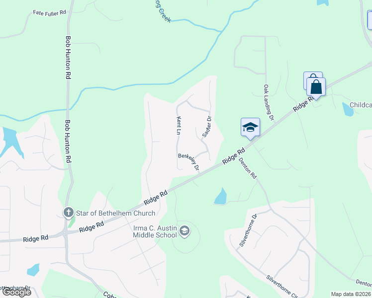 map of restaurants, bars, coffee shops, grocery stores, and more near 153 Berkeley Drive in Douglasville