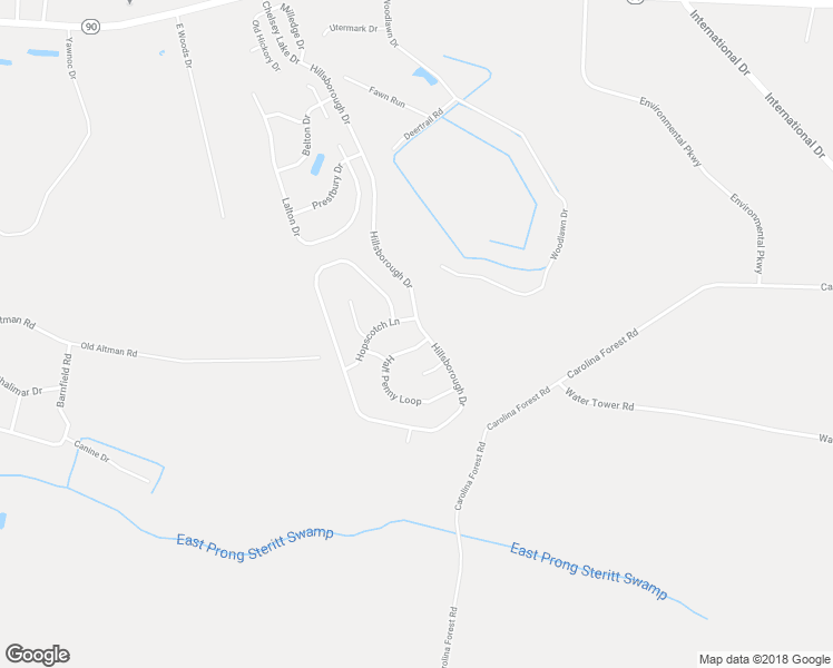 map of restaurants, bars, coffee shops, grocery stores, and more near 264 Hillsborough Drive in Conway