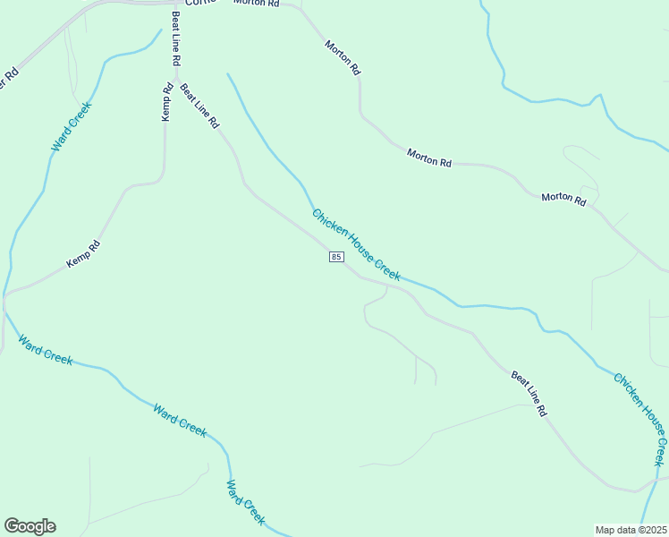 map of restaurants, bars, coffee shops, grocery stores, and more near 2140 Beat Line Road in Warrior