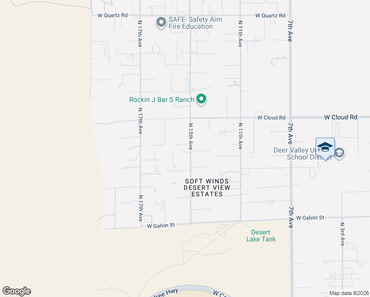 map of restaurants, bars, coffee shops, grocery stores, and more near 35912 North 15th Avenue in Phoenix
