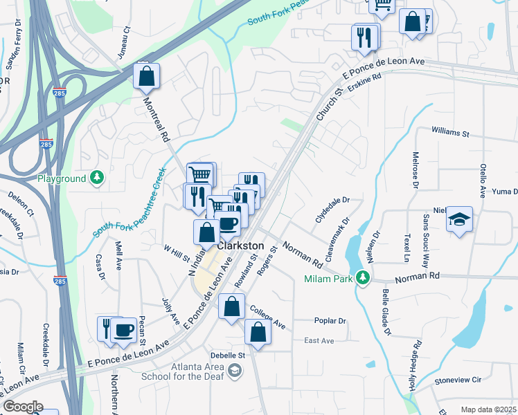 East Ponce de Leon Avenue, Clarkston GA Walk Score