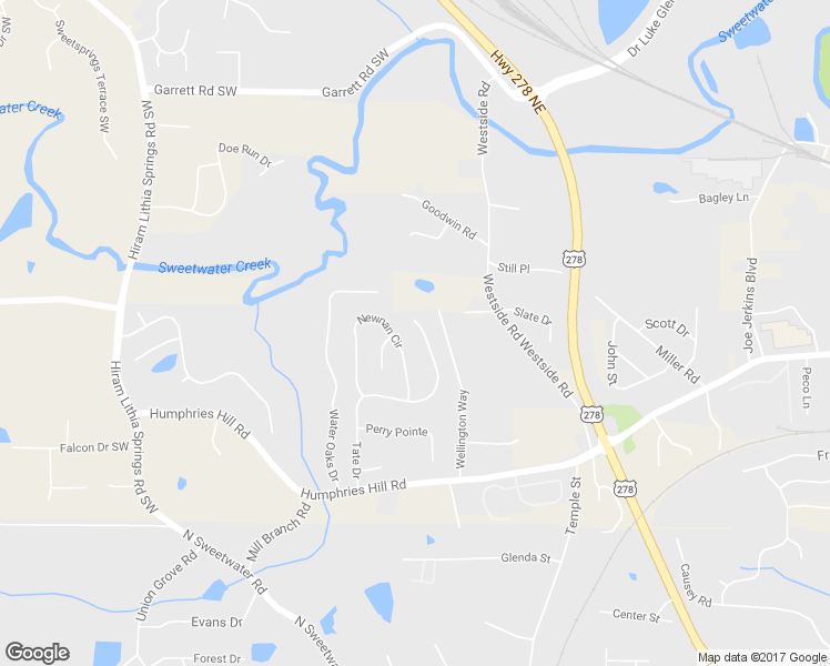 map of restaurants, bars, coffee shops, grocery stores, and more near 5946 Tate Drive in Austell