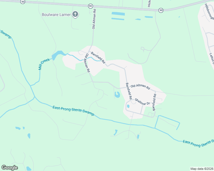 map of restaurants, bars, coffee shops, grocery stores, and more near 2810 Old Altman Road in Conway
