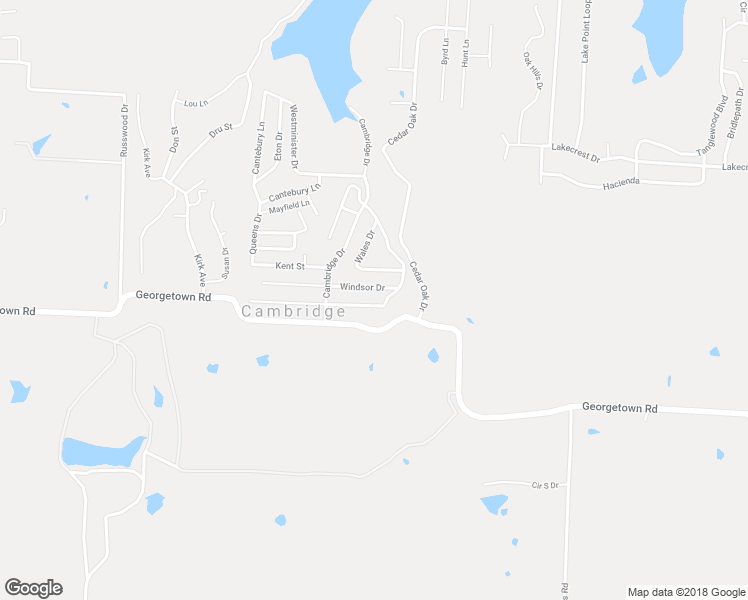 map of restaurants, bars, coffee shops, grocery stores, and more near 28 Castle Drive in Pottsboro