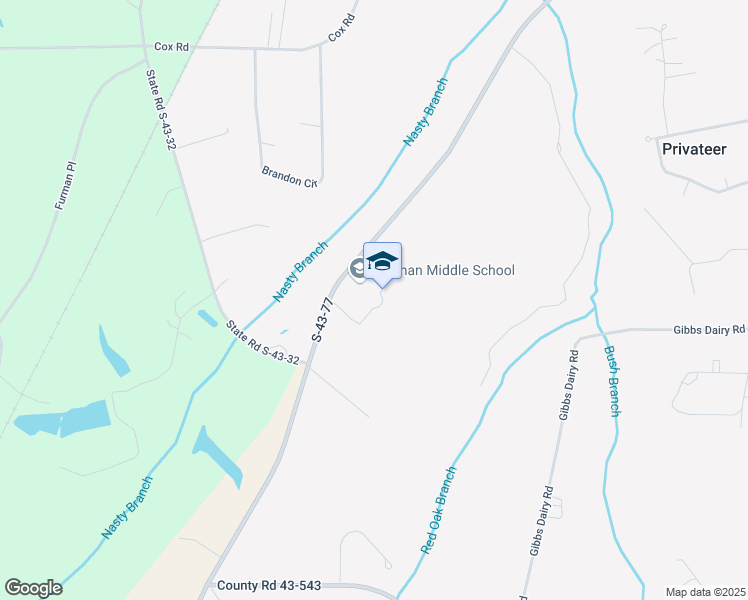 map of restaurants, bars, coffee shops, grocery stores, and more near 3400 Bethel Church Road in Sumter