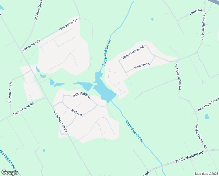 map of restaurants, bars, coffee shops, grocery stores, and more near 1804 Wesleyan Lane in Monroe