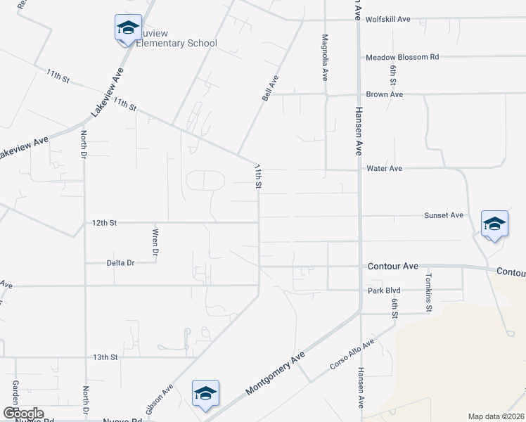 map of restaurants, bars, coffee shops, grocery stores, and more near 31250 11th Street in Nuevo