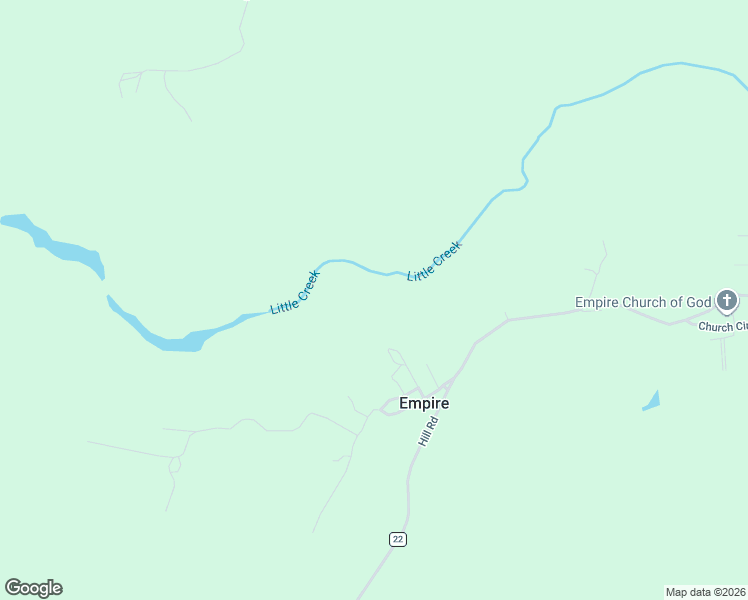 map of restaurants, bars, coffee shops, grocery stores, and more near 217 Muncher Road in Empire