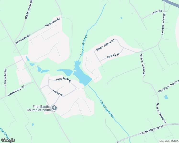 map of restaurants, bars, coffee shops, grocery stores, and more near 1806 Wesleyan Lane in Monroe